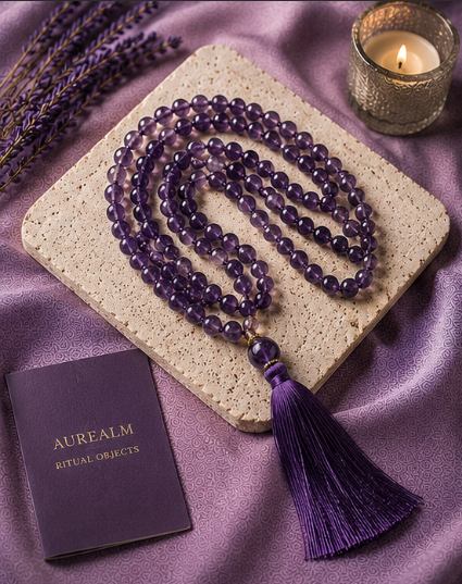 Amethyst Sacred Mala
