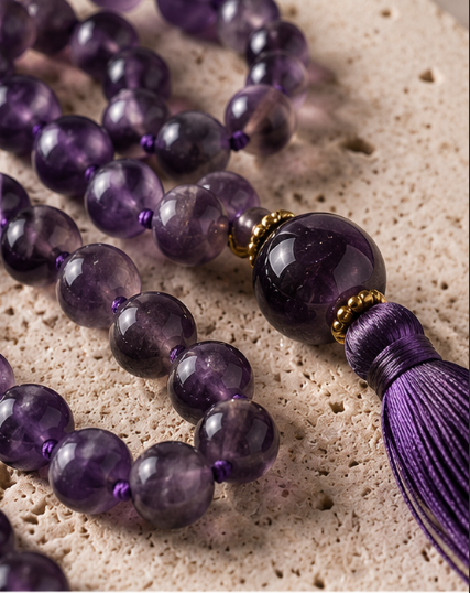 Amethyst Sacred Mala