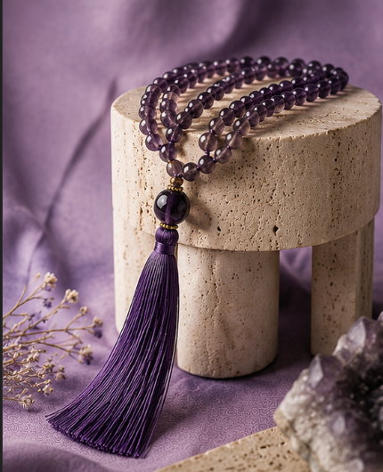 Amethyst Sacred Mala