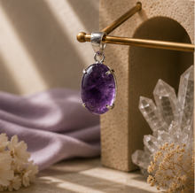 Amethyst Aura Pendant