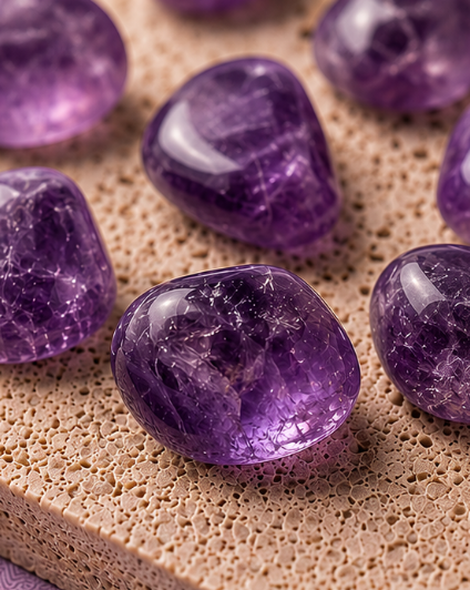 Amethyst Raw Tumble