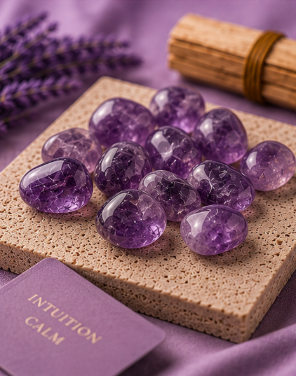 Amethyst Raw Tumble
