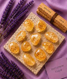 Citrine Raw Tumble