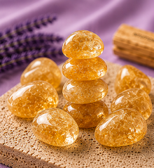Citrine Raw Tumble