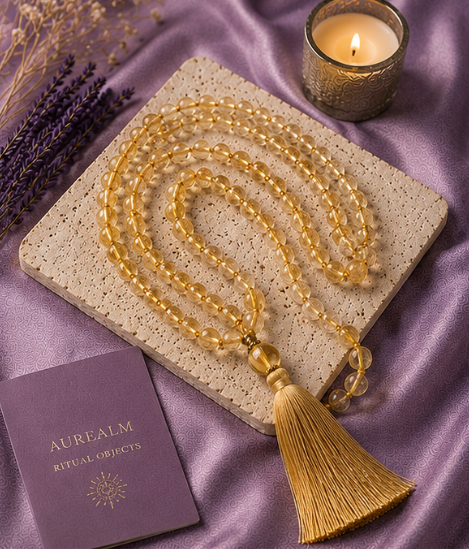 Citrine Sacred Mala