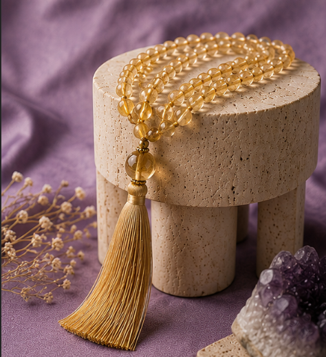 Citrine Sacred Mala