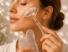 Clear Quartz Glow Roller