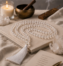 Clear Quartz Sacred Mala