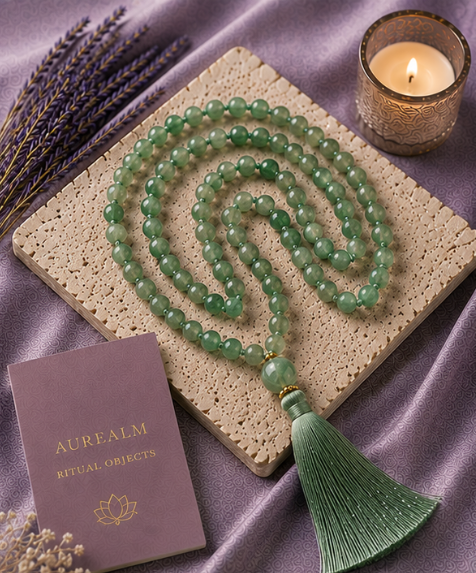 Green Aventurine Sacred Mala
