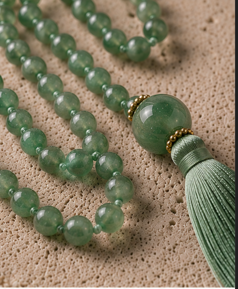 Green Aventurine Sacred Mala