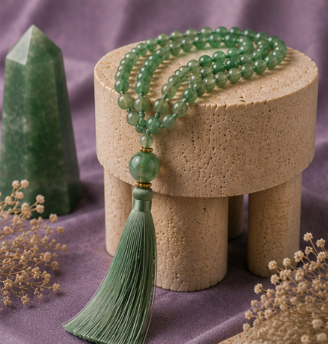 Green Aventurine Sacred Mala