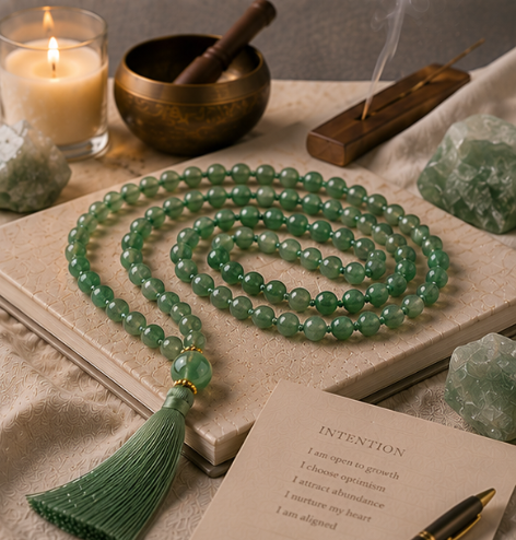 Green Aventurine Sacred Mala