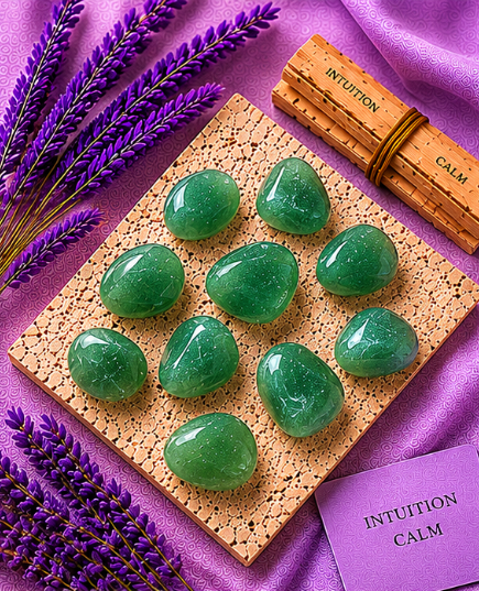 Green Aventurine Raw Tumble