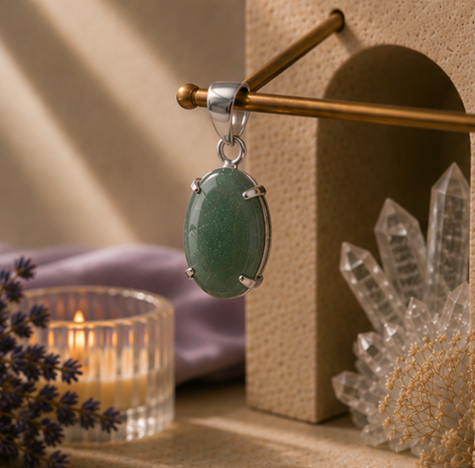 Green Aventurine Luck Pendant