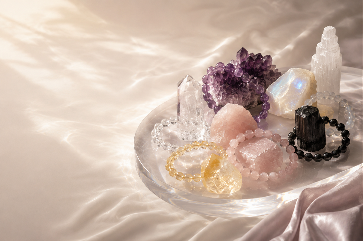 Aurealm crystal arrangement