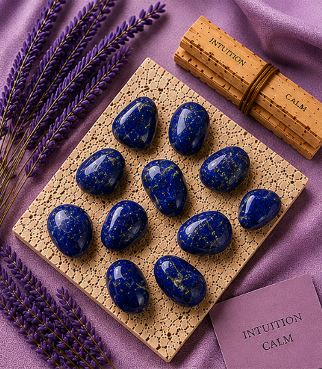 Lapis Lazuli Raw Tumble