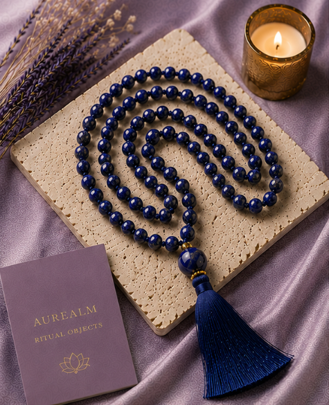 Lapis Lazuli Sacred Mala