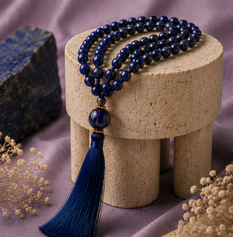 Lapis Lazuli Sacred Mala