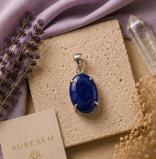 Lapis Lazuli Truth Pendant
