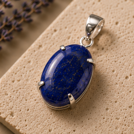 Lapis Lazuli Truth Pendant