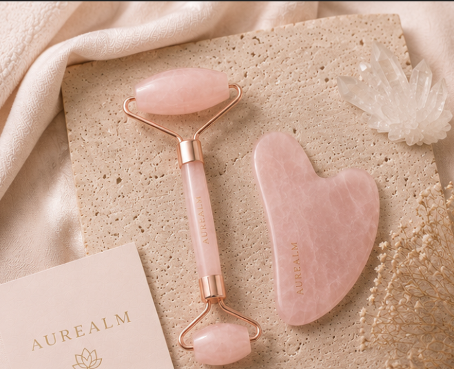 Rose Quartz Glow Roller
