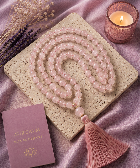 Rose Quartz Sacred Mala