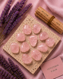Rose Quartz Raw Tumble