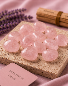 Rose Quartz Raw Tumble