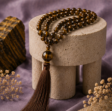 Tiger's Eye Sacred Mala