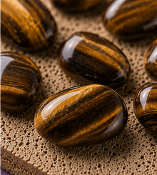 Tiger's Eye Raw Tumble