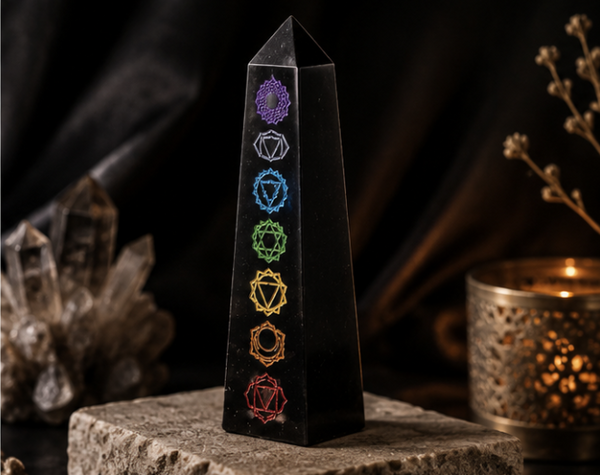 Seven Chakra Energy Tower